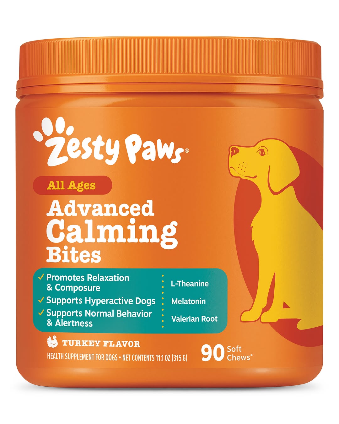 Zesty Paws Calming Bites